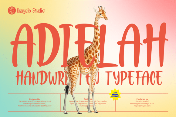 Adielah: A Handwritten Typeface for Expressive Web Design