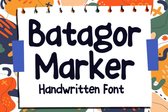 Batagor Marker: A Playful Font for Digital Marketing Success