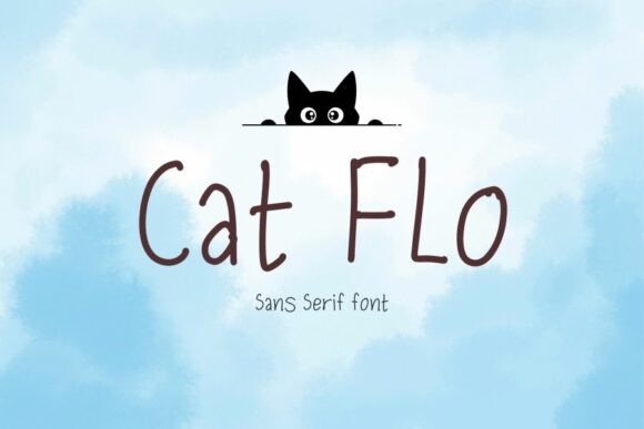 Cat Flo: A Font That Brings Your Creative Products to Life