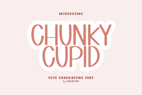 Chunky Cupid Font: A Soft Touch for Editorial Design
