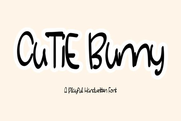Cutie Bunny: A Playful Display Font for Editorial Charm