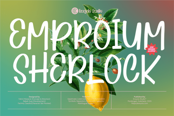 Emporium Sherlock: The Playful Display Font for Eccentric Web Design
