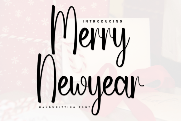 Merry Newyear: A Font for Graceful Editorial Moments