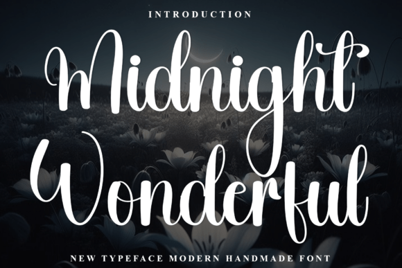 Midnight Wonderful: A Festive Typeface for Branding That Sparkles