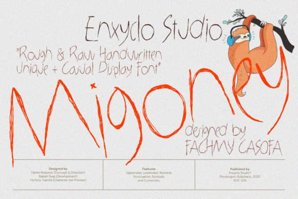 Migoney: A Raw Handwritten Font for Campaign Clarity