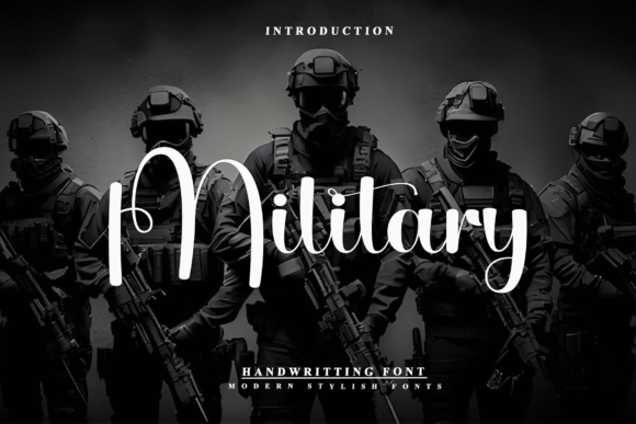 Military Font: A Versatile Script for Authentic Marketing