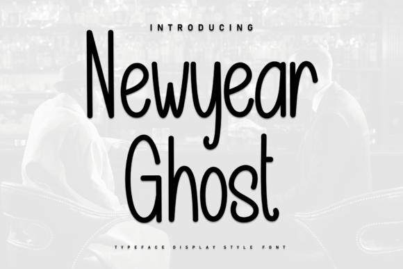 Newyear Ghost: A Handwritten Font for Digital Brands