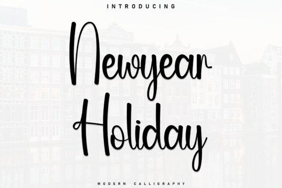 Newyear Holiday: A Handwritten Font Built for Campaign Moments