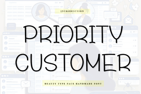 Priority Customer: A Graceful Script Font for Building Your Brand