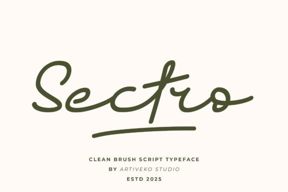 Sectro: A Font for Editorial Elegance