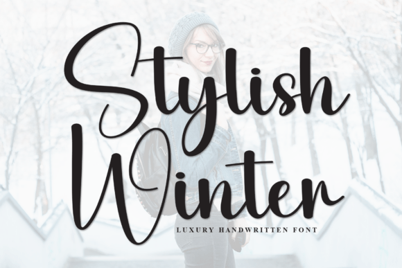 Stylish Winter: A Designer's Review of This Modern Script Font