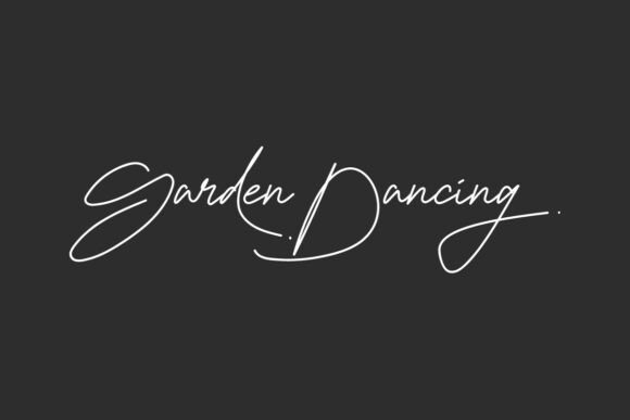 The Garden Dancing Font for Warm, Personal Web Design
