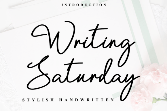 Writing Saturday: A Modern Script Font for Branding Projects